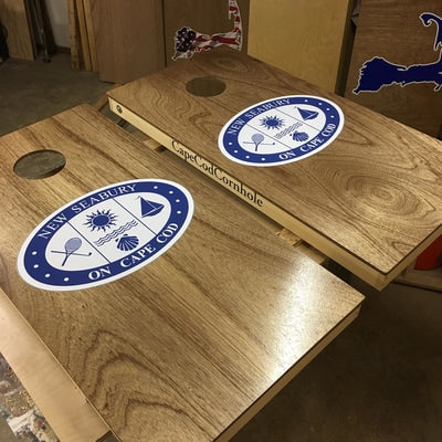 Cape Cod Cornhole Custom Marine Grade Board Set with Bags