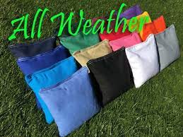 All Weather Cornhole Bags - Set of 8